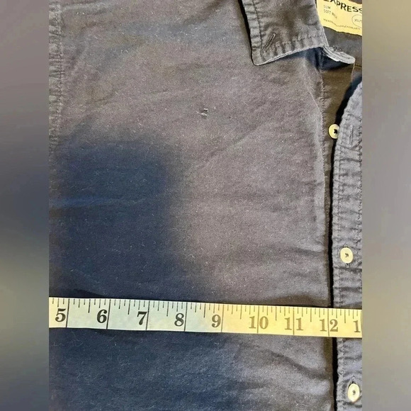 Express Extra Slim Fit Button Up Shirt - Picture 2 of 4